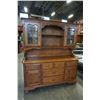 Image 1 : VILAS MAPLE 2PC BUFFET AND HUTCH