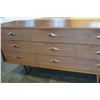 Image 2 : 9 DRAWER WALNUT DRESSER