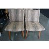 Image 2 : SET OF 4 MID CENTURY MODERN TEAK DINING CHAIRS