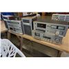 Image 1 : TORX M2678 STEREO 8 TRACK W/ S-19 SPEAKERS AND 2 TAPE DECKS