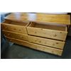 Image 2 : PINE 6 DRAWER DRESSER