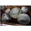 Image 1 : TOWNE HOUSE GREEN DALE FINE CHINA PLACE SETTINGS