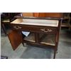 Image 2 : FRENCH PROVINCIAL 1 DRAWER 2 DOOR STAND
