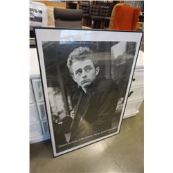 JAMES DEAN FRAMED POSTER