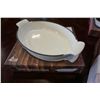 Image 8 : NEW ENAMEL CAST IRON OVAL BAKING DISH AND 8" FRY PAN, AND 10" GRILL PAN