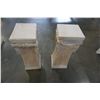 Image 1 : 2 CAST PILLARS