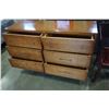 Image 2 : WALNUT 6 DRAWER DRESSER