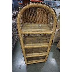 WICKER SHELF