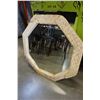Image 1 : DECORATIVE STONE OCTAGONAL MIRROR