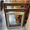 Image 1 : 3 LARGE DECORATIVE PICTURE FRAMES