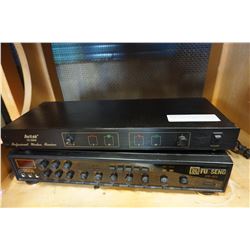 AVITEK VX-286R WIRELESS RECEIVER AND FU SENG FS 424