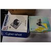 Image 2 : BOX OF SNES AND OTHER ELECTRONICS W/ DIGITAL CAMERAS