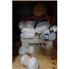 Image 3 : LOT OF YARN, SEWING PATTERNS, AND SEWING BOX