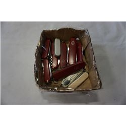 12 SWISS ARMY KNIVES