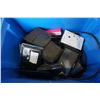 Image 1 : TOTE OF ASSORTED MICROPHONES, GPS, ELECTRONICS, ETC