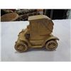 Image 2 : BRASS CANON, CAR, AND MINIATURE POT
