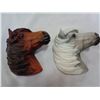 Image 3 : LOT OF FRASER ART HORSE HEAD FIGURES