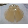 Image 2 : 2 ANTIQUE PRESSED GLASS SHADES