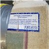 Image 2 : LARGE FRINGED AREA CARPET 106 INCHES ACROSS