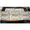 Image 1 : Set of 8 1973 $1.00 Sequence Notes