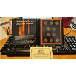 Lincoln Coin Set