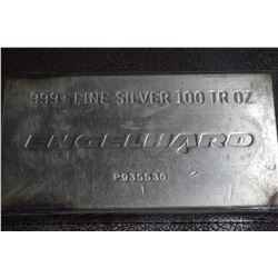 100 oz Silver Bar