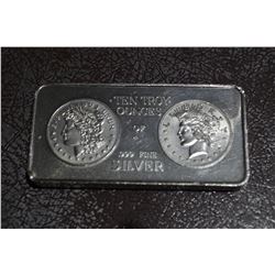 10 oz Silver Bar