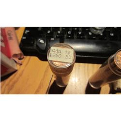 1960 Canada Roll of Pennies