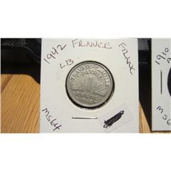 1942 France Franc