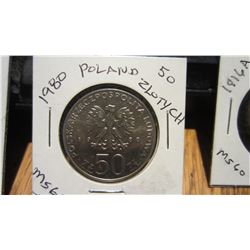 1980 Poland 50 Zlotych