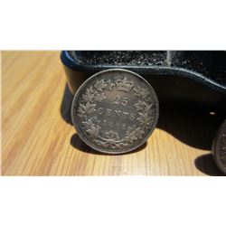 1886 Canada 25 Cent