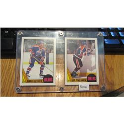 Mark Messier and Esa Tikkanen Hockey Cards