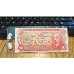 1975 Canada $50.00 Bank Note