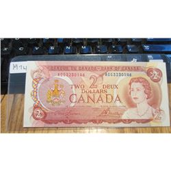 1974 Canada $2.00 Bank Note