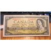 Image 1 : 1954 Canada $20.00 Bank Note