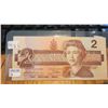 Image 1 : 1986 Canada $2.00 Bank Note