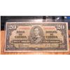 Image 1 : 1937 Canada $20.00 Bank Note