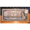 Image 1 : 1954 Canada $5.00 Bank Note