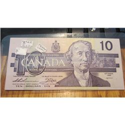 1989 Canada $10.00 Bank Note