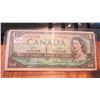 Image 1 : 1954 Canada $1.00 Bank Note