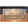 Image 1 : 1954 Canada $20.00 Bank Note