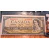 Image 1 : 1954 Canada $20.00 Bank Note