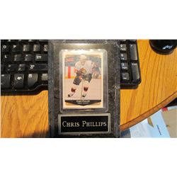 Chris Phillips Mounted Card