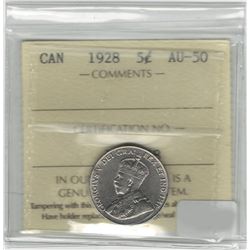 1928 Canada 5 Cent