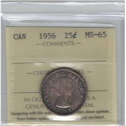 1956 Canada 25 Cent