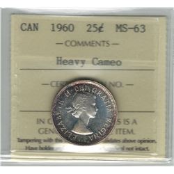 1960 Canada 25 Cent