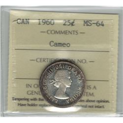 1960 Canada 25 Cent