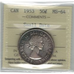 1953 Canada 50 Cent