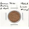 Image 1 : 1902-A Germany 10 Mark Gold Coin