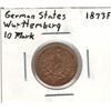 Image 1 : 1873-F Germany 10 Mark Gold Coin